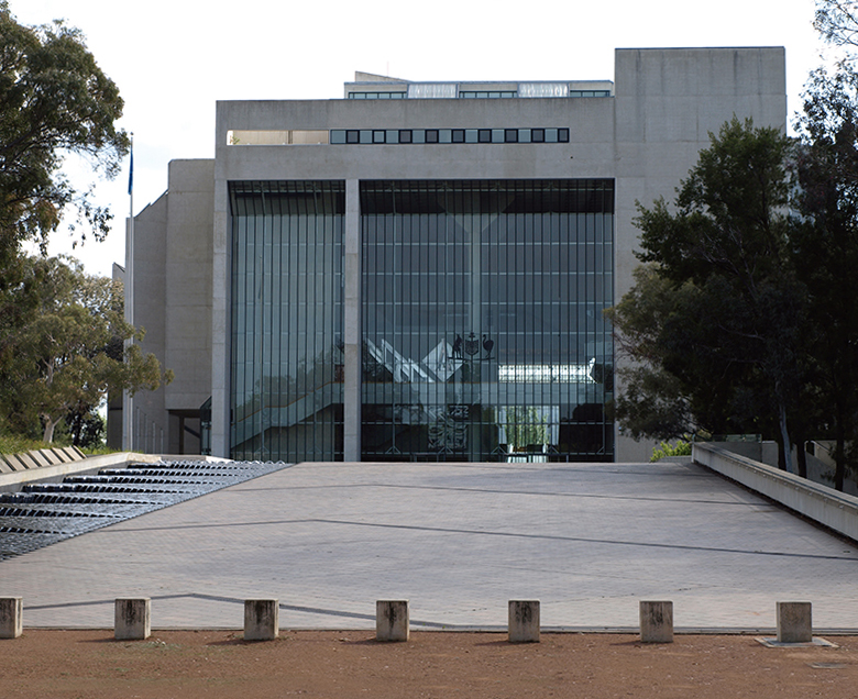 a photograph of the High Court of Australia