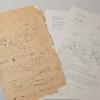 Field note written by Donald Thomson in Arnhem Land on 5th September 1936.The field note includes a drawing describing a bark painting and details the places along the Arnhem Land coast named by Macassans.