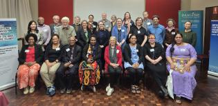 Group photo of Pacific Collections workshop participants, courtesy of the International Centre for Documentary Heritage (ICDH).
